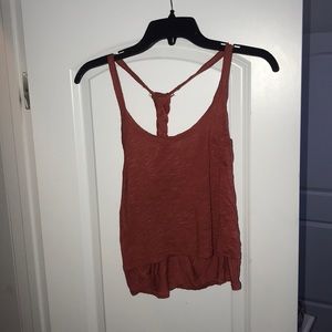 Burnt Orange Tank Top